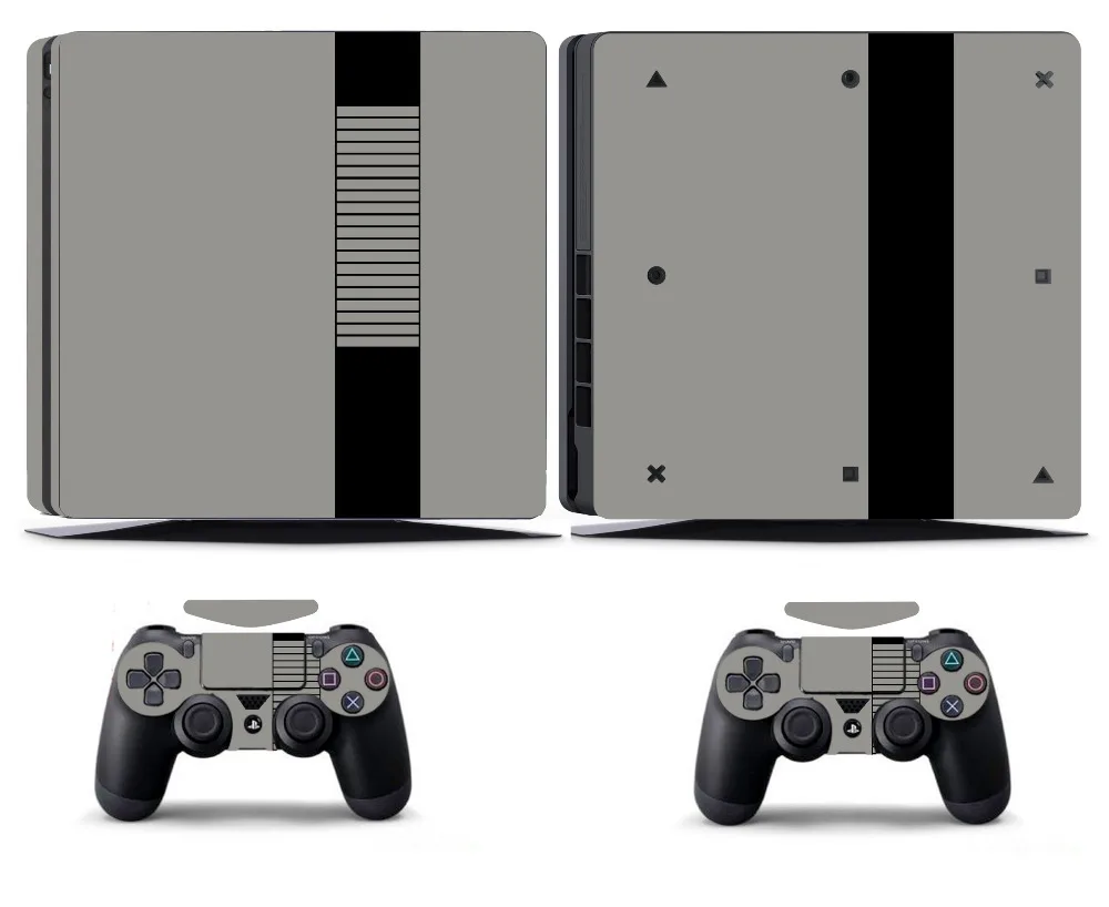 264 PS4 Slim Skin PS4 Slim Sticker Vinly Skin Sticker for Sony PS4 Slim PlayStation 4 Slim and 2