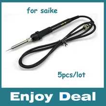 5 шт./партия, железная ручка с припой saike, универсальная модель(852D+, 852D++, 909D, 8858936937898 D, 8586D
