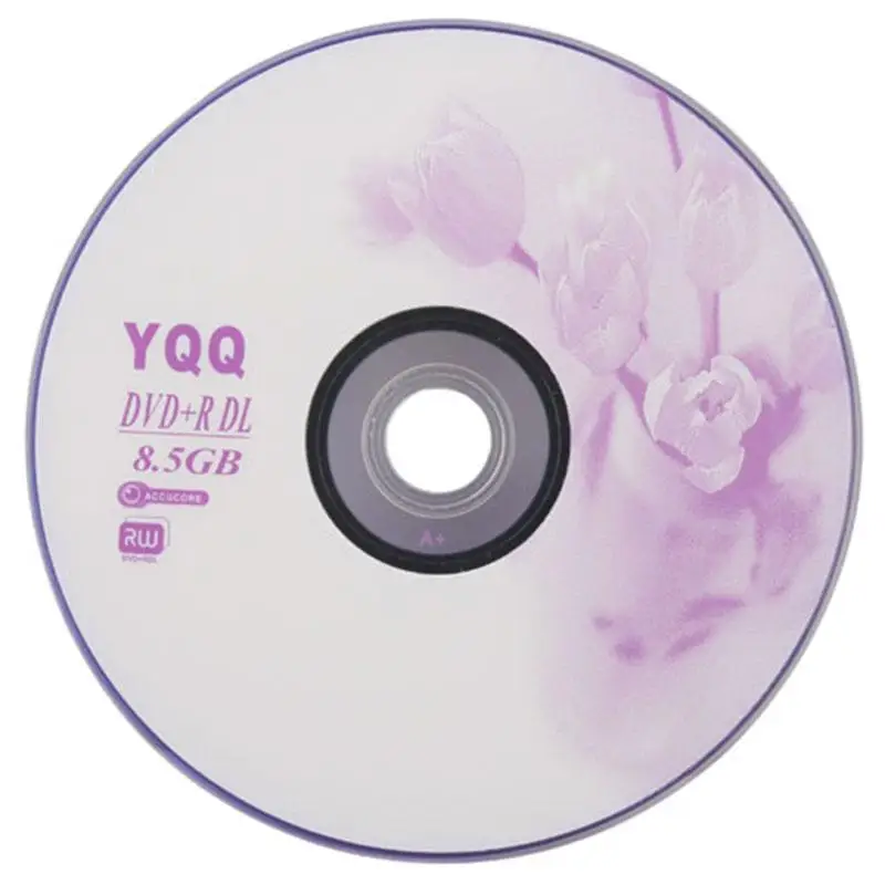 5Pcs New 8X Blank Recordable Printable DVD+R DVDR Blank Disc Disk 8X ...