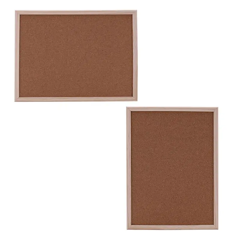 

40x60cm Cork Board Drawing Board Pine Wood Frame White Boards Home Office Decorative