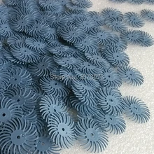 Хорошее качество, темно-голубой цвет Grit 120#" металлическими полировальными инструменты щетки для волос радиальные 3M диски 500 шт./пакет