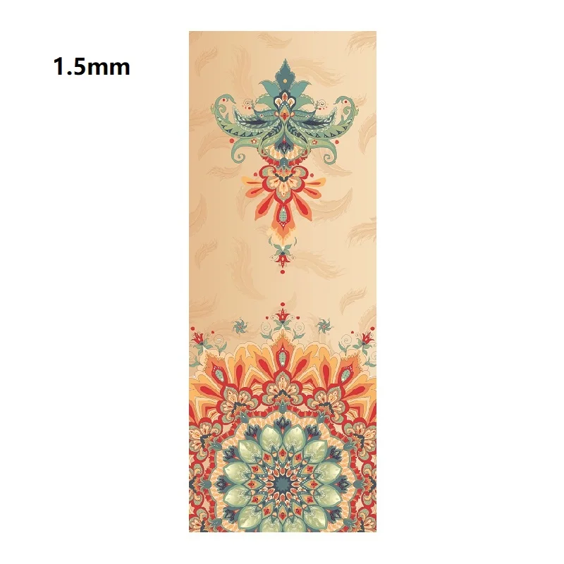 

Natural rubber suede yoga mat 183cm extended large yoga mat non-slip dance gymnastics children crawling environmental mat