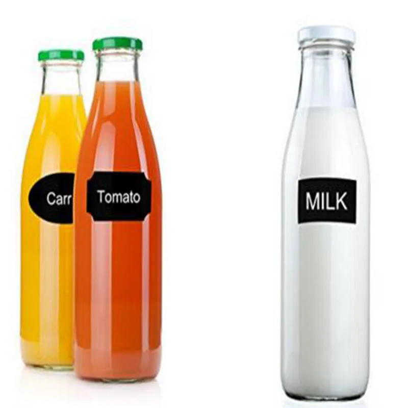 

Wootile 88*51mm Chalkboard Labels Large Rectangle Adhesive Stickers For Spice Jar Mason JarCanister and Bottle decoration