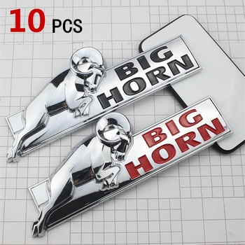 

10PCS Car-styling For 08-15 Dodge Ram 1500 2500 3500 BIGHORN Big Horn Emblem Nameplate Sticker
