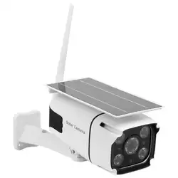 VODOOL Беспроводной видеонаблюдения камера беспроводной связи WiFi 1080 P двойной источник света IP Солнечная камера CCTV для домашней безопасности