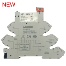 6A 250V Slim Relay Mount On Screw Socket with LED and Protection Circuit 24VDC/AC