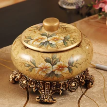 Европейская пепельница, большие украшения для гостиной, украшения из полимерной смолы для украшения дома, индивидуальные свадебные подарки