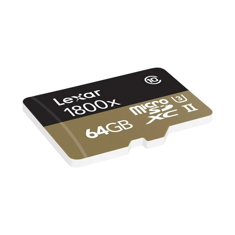 Карта памяти Lexar memoria tarjeta Micro sd 270 МБ/с./с 1800x64 ГБ microsd TF флэш карта SDXC U3 для дрона