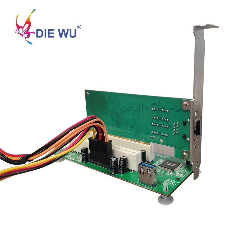 Tarjeta adaptador PCI-Express a PCI PCIe a tarjeta de expansión de ranura Pci Dual USB 3,0 convertidor de tarjetas Add on TXB093