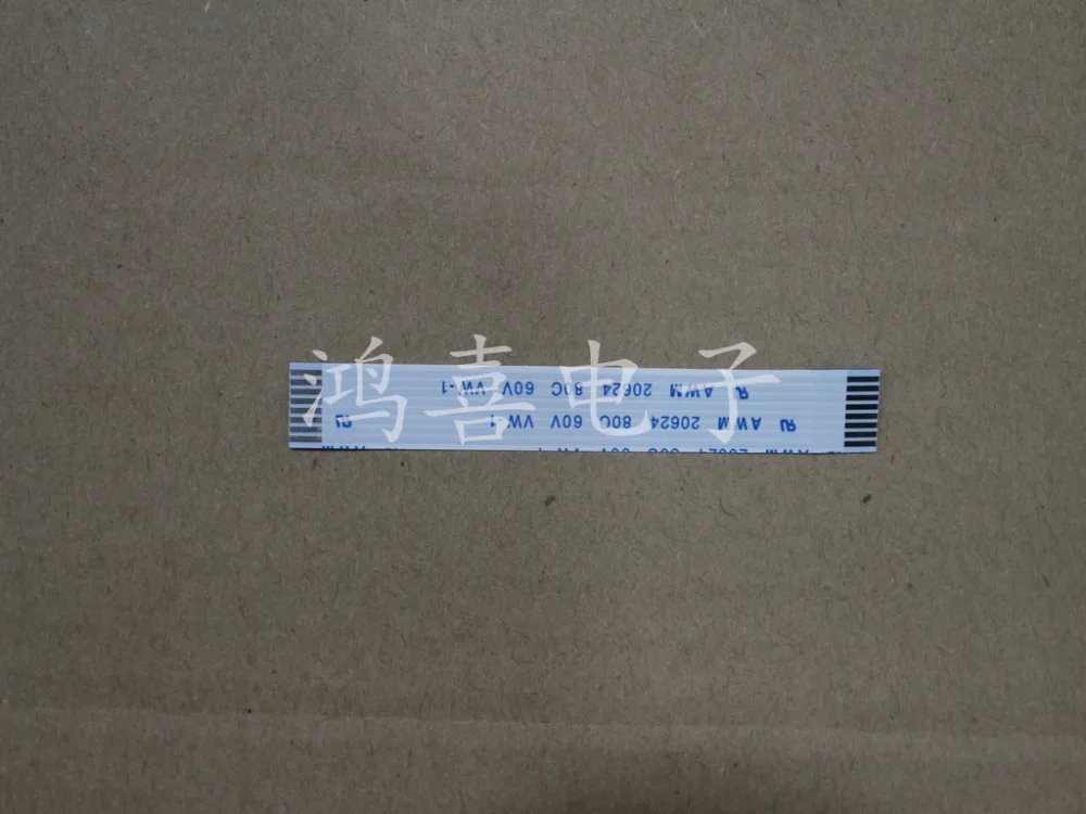 

Brand New FFC FPC Ribbon flat cable 1.0mm pitch spacing 8 Pin  Length 80mm Direction Forward