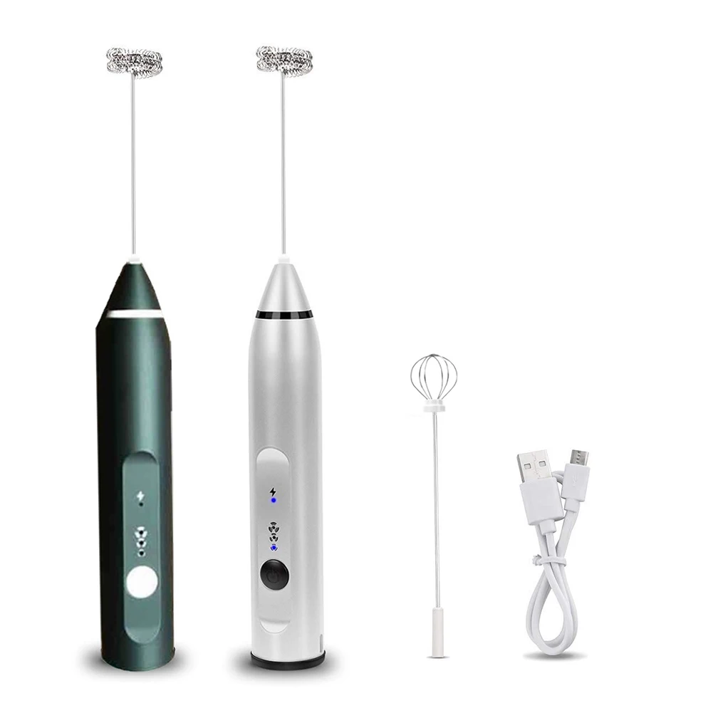

Electric Egg Beater Milk Coffee Tea Stir Bar Baking Cream Frother Automatic Milk Frother Oeuf Fouet Cuisine Kitchen Tools