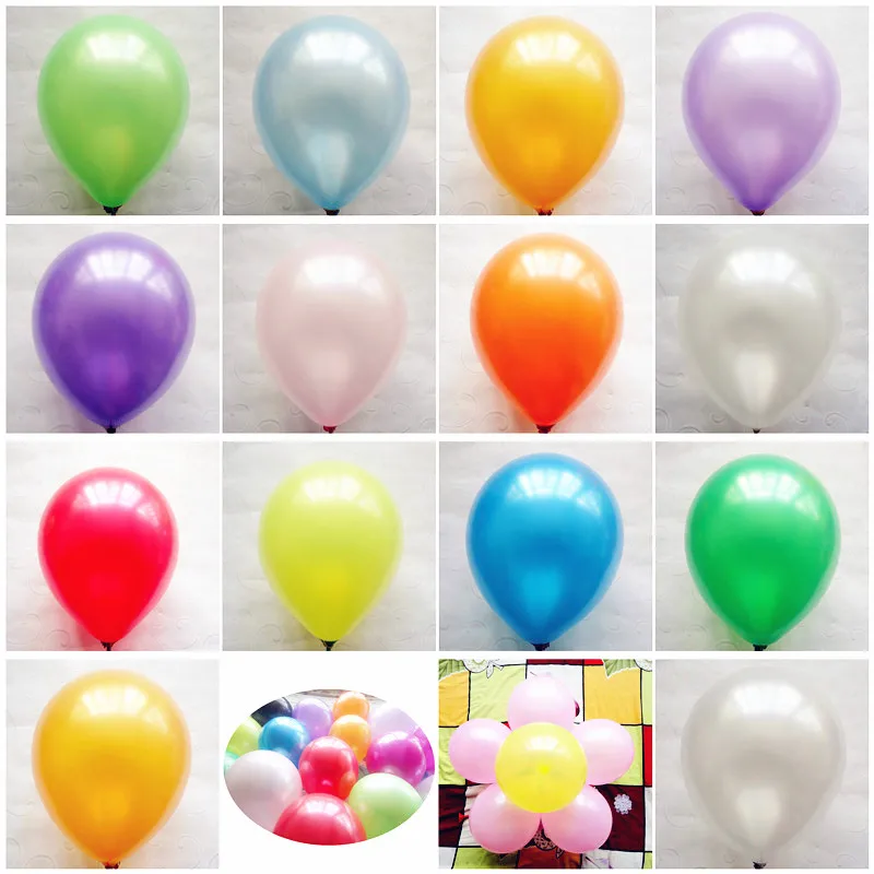 12 дюймов 2.8g100шт рекламный воздушный шар печать на заказ жемчуг и матовый