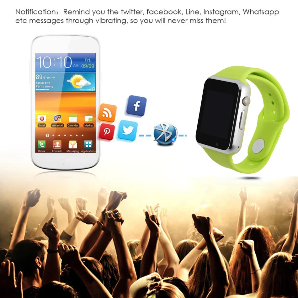 A1 Bluetooth Smart Watch часы Поддержка SIM/карты памяти android для Xiaomi Samsung Huawei|support sim|a1 bluetooth smart