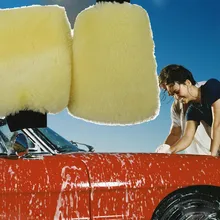 Новая плюшевая микрофибра Mitt Автомойка рукавица стиральная перчатка чистящие кисти инструменты полотенце махровое