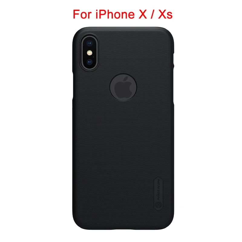 Для iPhone Xs Max чехол XR чехол Nillkin матовый щит PC жесткий чехол для iPhone X Xs 8 7 Plus 5s 5 SE 6 6S Plus - Цвет: for iPhone X Xs