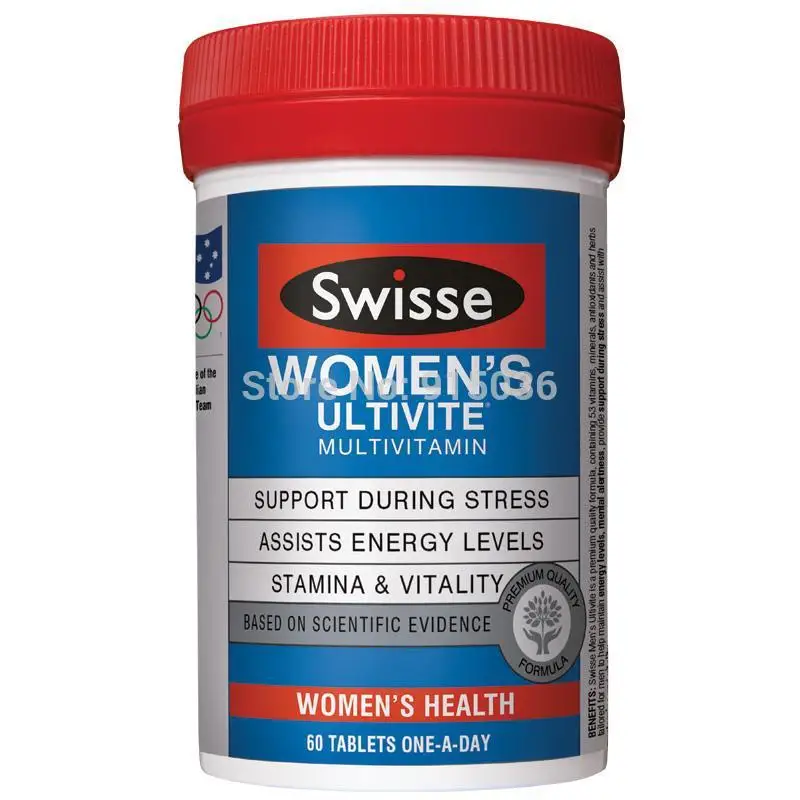 

Swisse Vitamin supplements for Women's Ultivite 60 Tablets support Women's nutritional needs and maintain general wellbeing