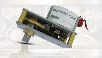 

ASLONG valve ZB4124-300 DC low speed electric motor, metal gear reduction 6V motor