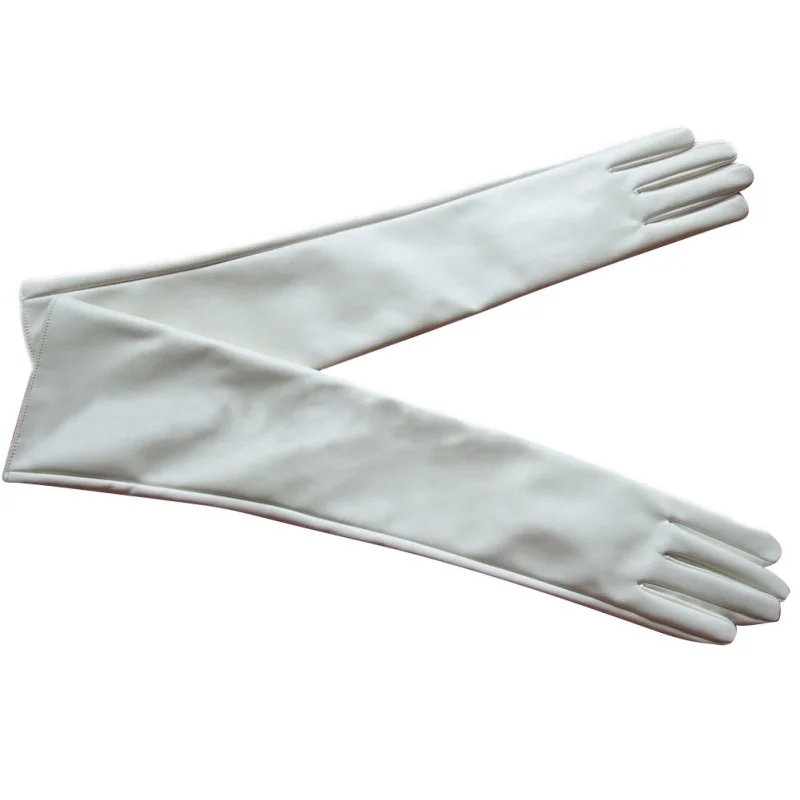 Женские Вечерние перчатки из искусственной кожи длинные T55|gloves panda|gloves costgloves driver |