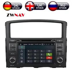 7 ''Android 8,0 dvd-плеер автомобиля радио gps навигация для Mitsubishi PAJERO с кнопкой 2012-2006 Мультимедиа Радио магнитофон