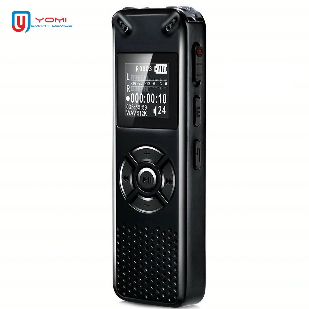 

Mini Digital Voice Recorder 8G HD Recording Voice Activated Recorder Portable Audio Telephone Recording Music MP3 Player