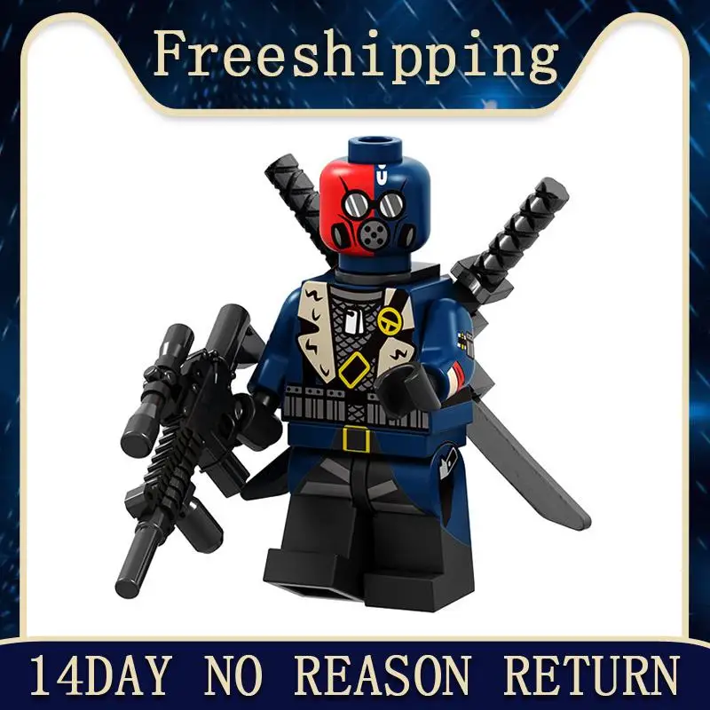 

super heroes Wonder Woman Action Deathstroke Harley Quinn Zombie Robin Model Building Blocks For Children Gift Toys PG1720