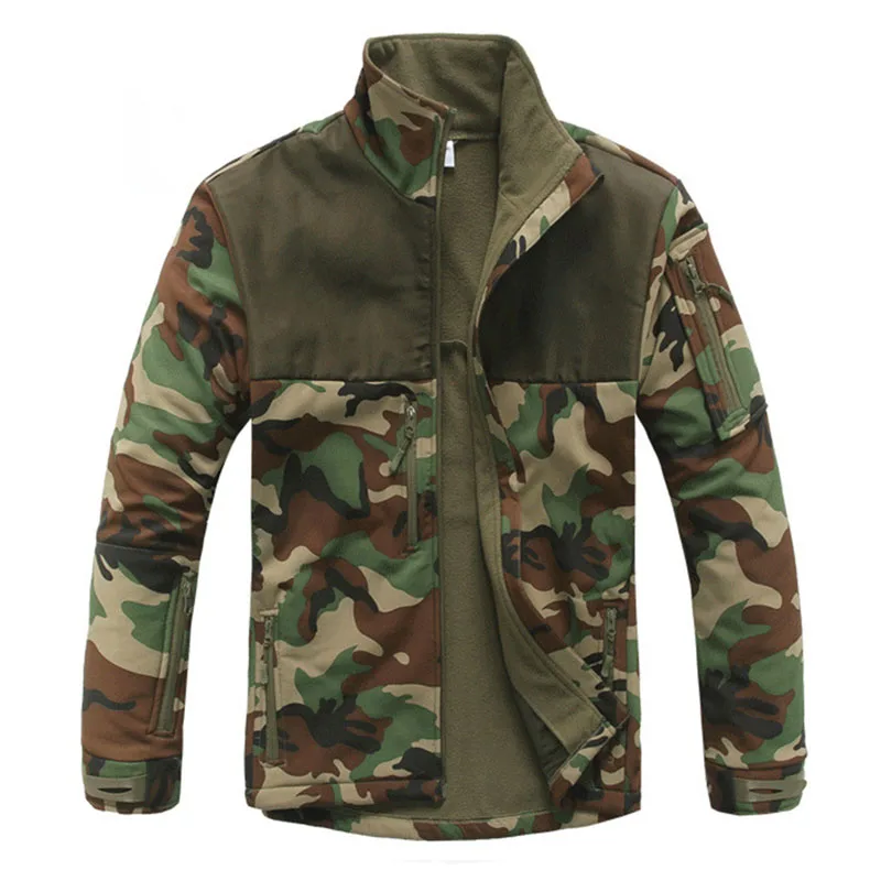 

Outdoor Tactical Softshell Jacket Men Windproof Waterproof Jacket Riding Hiking Camping Hunting Training Camouflage Clothing