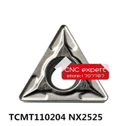 TCMT110202 NX2525/TCMT110204 NX2525/TCMT110208 NX2525., вращающееся лезвие режущей кромки, подходит для STFCR stucr токарный резец