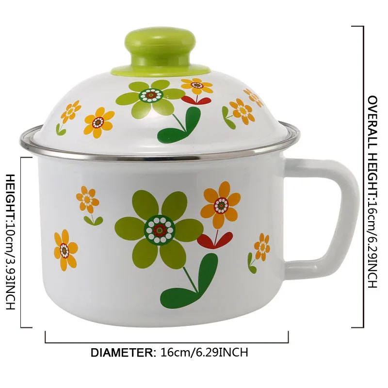 sunflower enamel