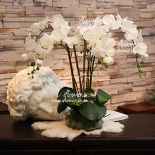 Искусственная композиция цветок орхидеи Бонсай только без вазы