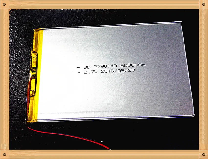 large capacity 3.7 V tablet battery 6000 mah each brand tablet
