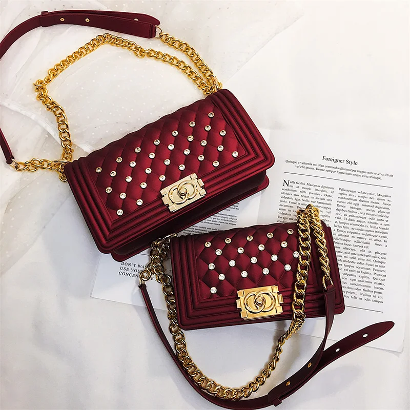 

messenger bags for women 2018 leather handbags pink cross body bags Fashion Silica Gel Plaid