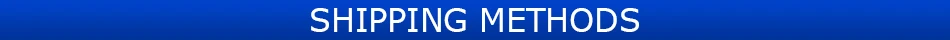 Shipping Methods