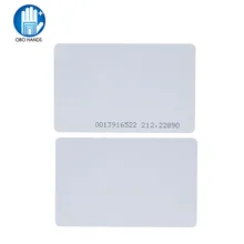 Комплект из 10 шт./20/50/100) 125 кГц RFID Карточки контроля доступа близость EM4100 смарт-ключ для электрический дверной замок Система nfc маркер