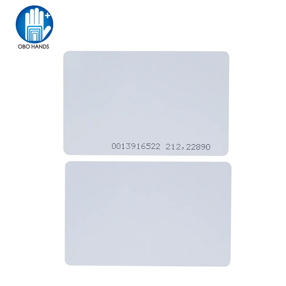 

(pack of 10/20/50/100) 125KHz RFID Access Control Card Proximity EM4100 Smart Keycard for Door Electric lock system nfc token