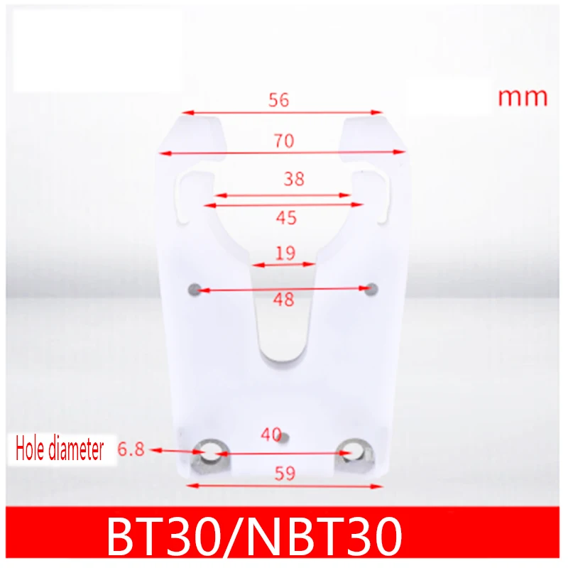 1 шт. ISO30 коготь BT30/NBT30 HSK63F BT40 держатель инструмента зажим железа ЧПУ маршрутизатор использовать для замены ножа автоматически