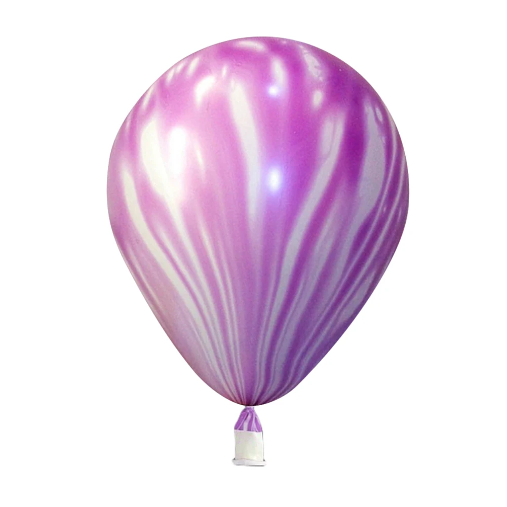 100 шт 12 дюймов Агат облако красочный воздушный шар для вечерние украшения сада на день рождения свадьбы - Цвет: Purple