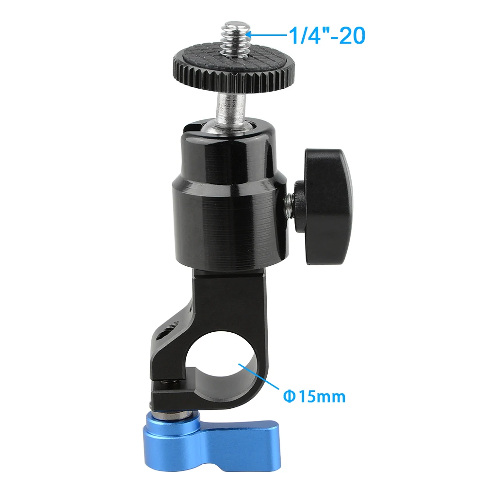 CAMVATE_15mm_Rod Clamp _Ball Head Mount  (3)
