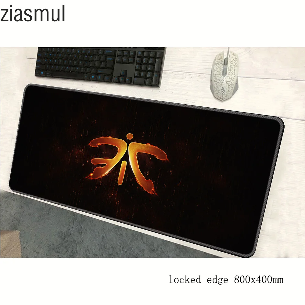 Fnatic Коврик для мыши 800x400x2 мм коврики высококачественный компьютерной игровые
