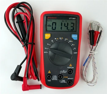 

2017 NEW UNI-T UT136C Auto Range Digital Multimeter with Temperature,Frequency,Resistance,AC/DC Voltage Current Measurement