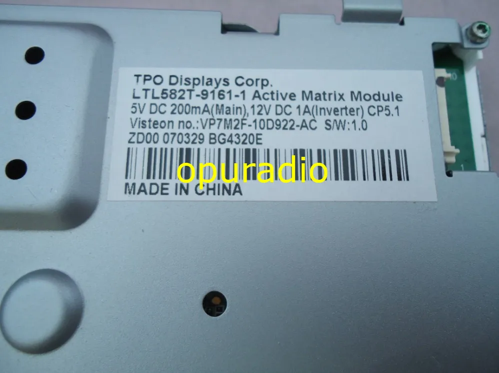 Почта дисплей TPO корп LTL582T-9161-1 активный матричный модуль 5,8 дюймов для автомобиль Ford Mondeo DVD Навигация Аудио ЖК-экран