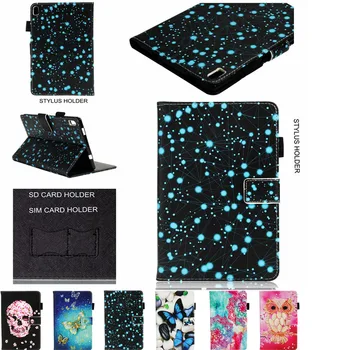 

Case for Lenovo TAB4 8 Plus Fashion Print PU Leather Case for Lenovo TAB 4 8 Plus TB-8704N TB-8704F Tablet Case Flip Stand Cover