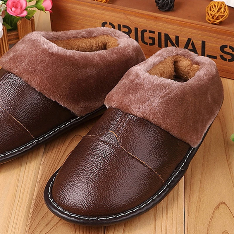 Мужская обувь для домашнего использования модные домашние тапочки удобная с