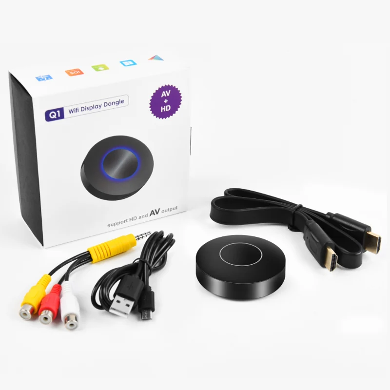 Q1 Wifi Дисплей для зеркального отображения экрана для Android Miracast Ios Airplay AnyCast беспроводной HDMI AV RCA TV Dongle mini pc TV Stick Q1 Wifi Дисплей для зеркального отображения экрана для Android Miracast Ios Airplay AnyCast беспроводной HDMI AV RCA TV Dongle mini pc TV Stick