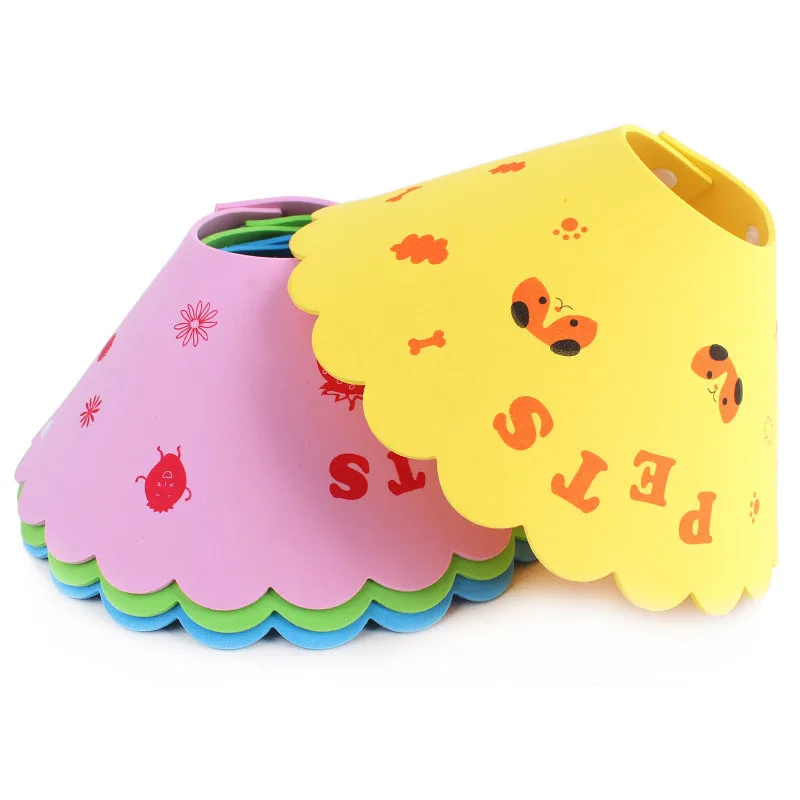 Soft and Comfy EVA Dog Health E-Collar Elizabethan Wound Healing Cone Protection Puppy Pet Recovery Collar Medical S M L XL2
