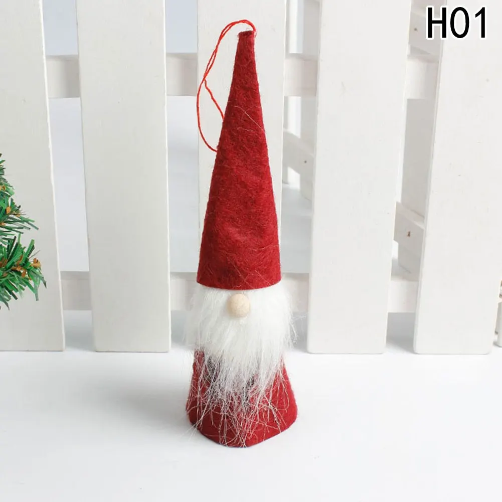 

1Pc Cute Santa Claus Pendant Christmas Ornaments Xmas Festival Party Home Christmas Decorations For Home