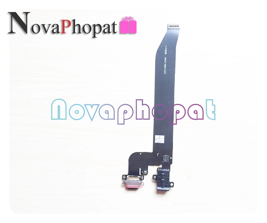 Novaphopat для Oneplus 1+ 5 A5000/5 T A5010 X 2 3 3T 6 6T док-разъем USB зарядное устройство зарядный порт гибкий кабель модуль+ отслеживание