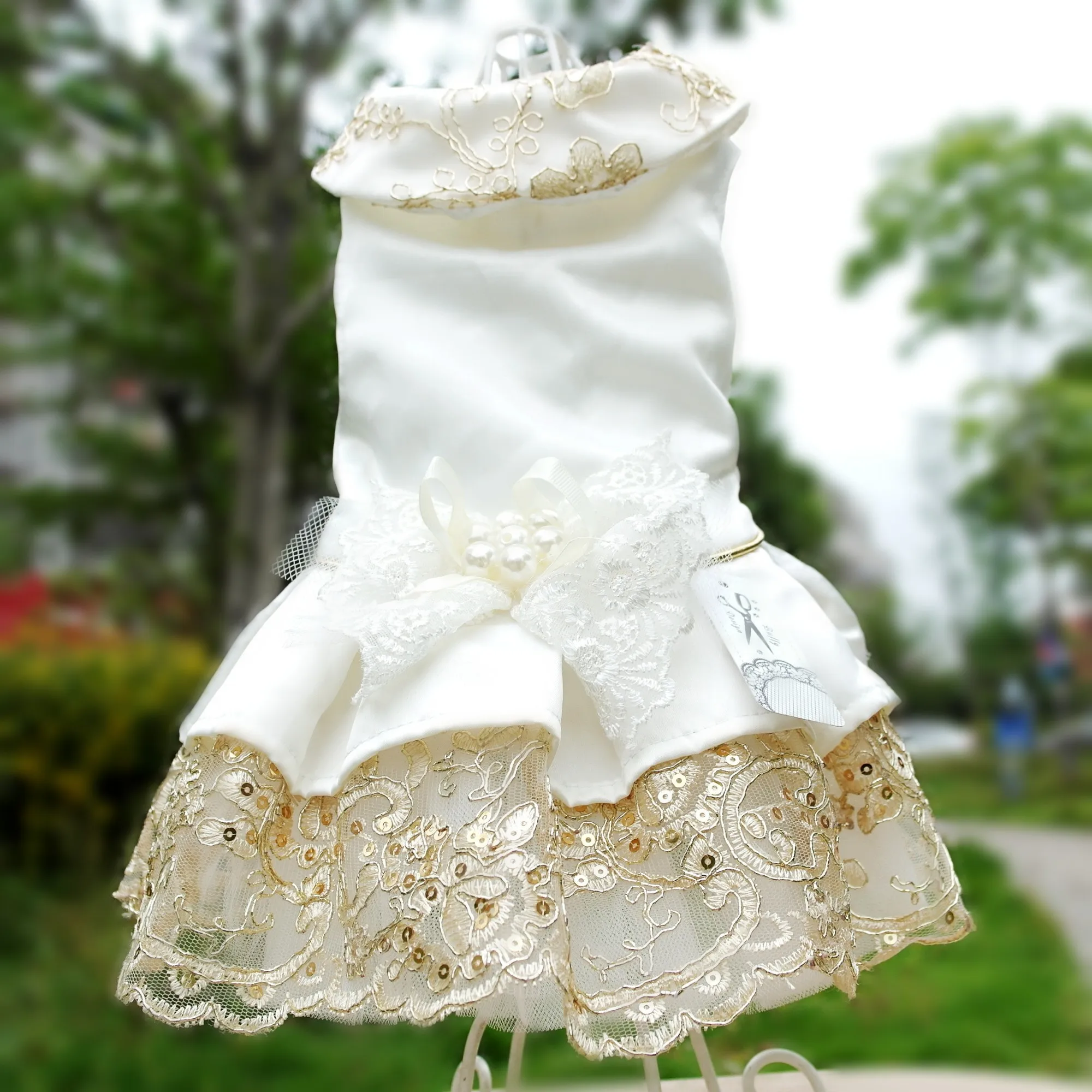 Vestito Dal Cane Di Cucciolo Di Cane Del Pannello Esterno Della Principessa Vestiti Del Cane Vestito Dal Tutu Pet Fiore Abito Da Sposa In Pizzo per Cani Di Taglia Piccola Ragazza Vestito Dal Cane Di Cucciolo Di Cane Del Pannello Esterno Della Principessa Vestiti Del Cane Vestito Dal Tutu Pet Fiore Abito Da Sposa In Pizzo per Cani Di Taglia Piccola Ragazza