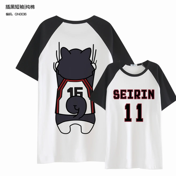 

Kuroko no Basuke t shirt Kuroko Tetsuya Cosplay Costume Kuroko no Basket T shirt Anime tshirt for male/female