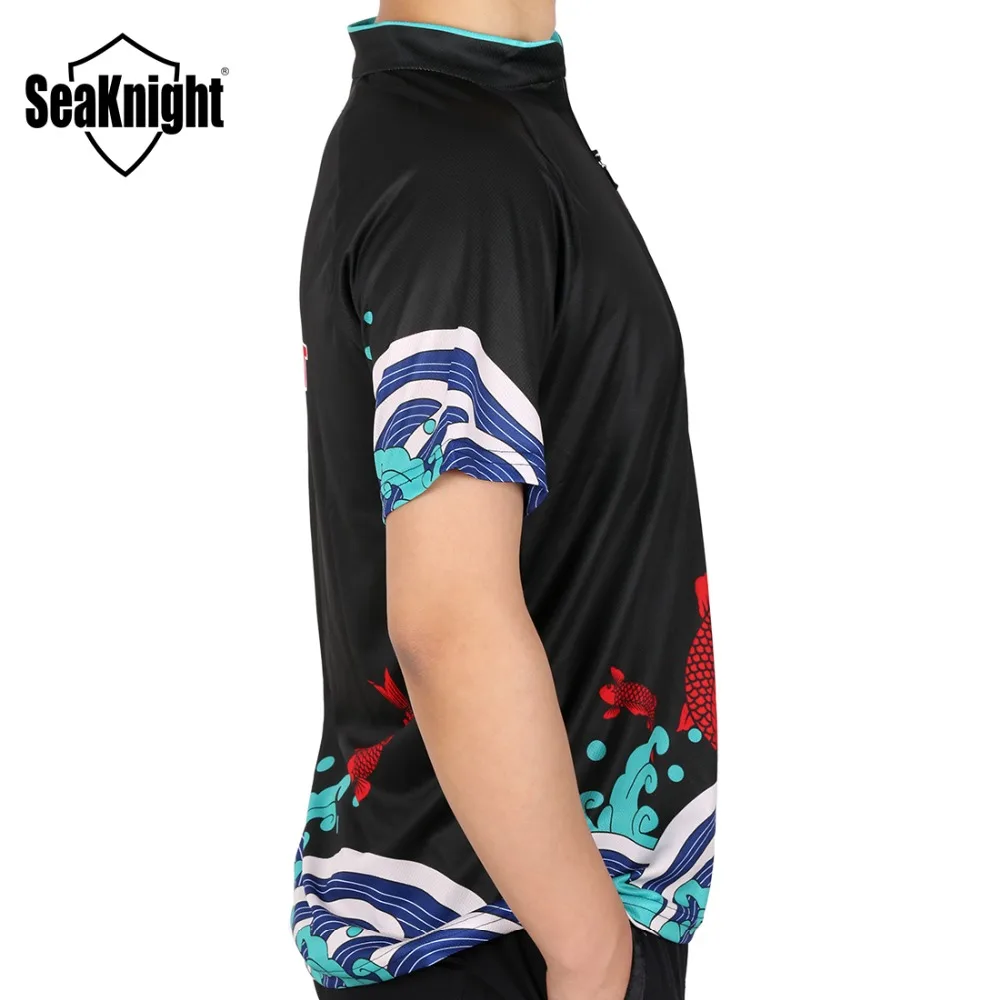 SeaKnight SK002 одежда для рыбалки защита от УФ лучей дышащая быстросохнущая рубашка с