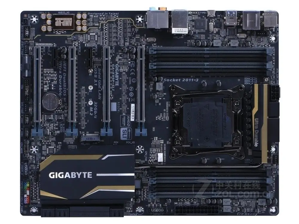 

Gigabyte GA-X99P-SLI Desktop Motherboard X99P-SLI X99 LGA 2011-V3 Core i7 DDR4 128GB USB3.0 SATA3 ATX Original Used Mainboard